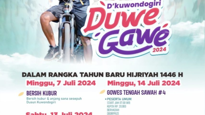 D’Kuwondogiri Duwe Gawe, Menyambut Tahun Baru Islam 1446H