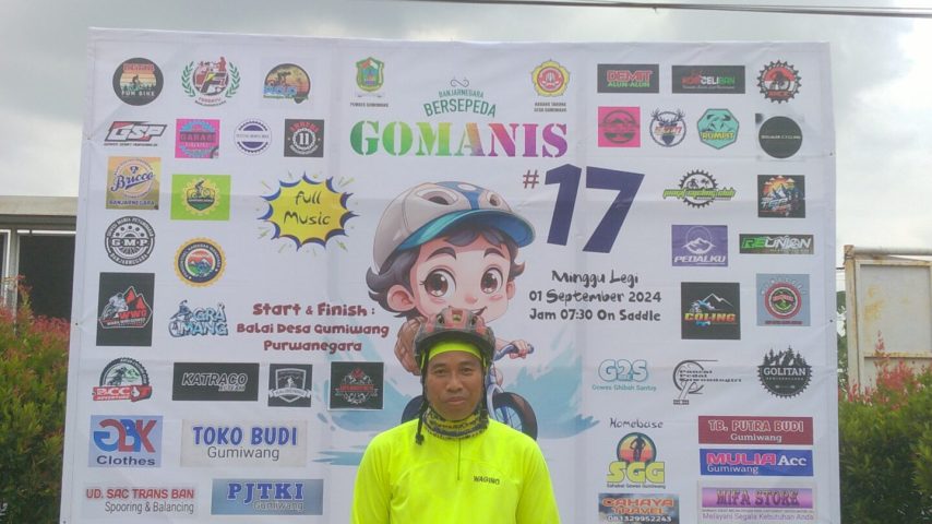 Gowes Minggu Manis “GOMANIS” Banjarnegara Bersepeda ke #17,di Gumiwang Jalan Terjal dan Ektrim Melalui Kampung Gagot dan Istana Yatim At-Taslim YASIN Terpadu.