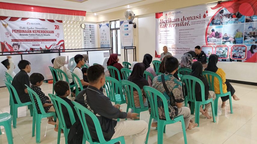 BANSOS Atensi YAPI di Istana Yatim At-Taslim YASIN terpadu, Via Bank Mandiri Langsung diterima Anak, total yang telah terima 35 anak ,di Sambut Bahagia.