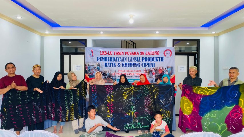Part #2, Pelatihan Batik Ciprat Istana LASAGA, Di Istana Yatim At-Taslim Gumiwang, Banjarnegara