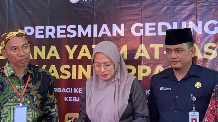 Peresmian Gedung Istana Yatim At-Taslim YASIN Terpadu di Banjarnegara, Oleh Bupati dr Amalia Desiana