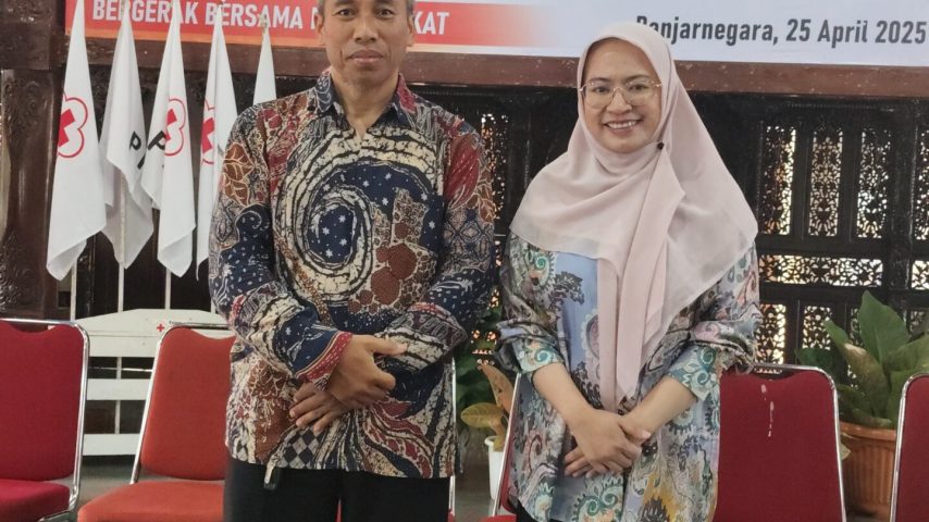 Silaturahmi dan Halal Bihalal Keluarga Besar PMI Banjarnegara Bersama Bupati Terpilih