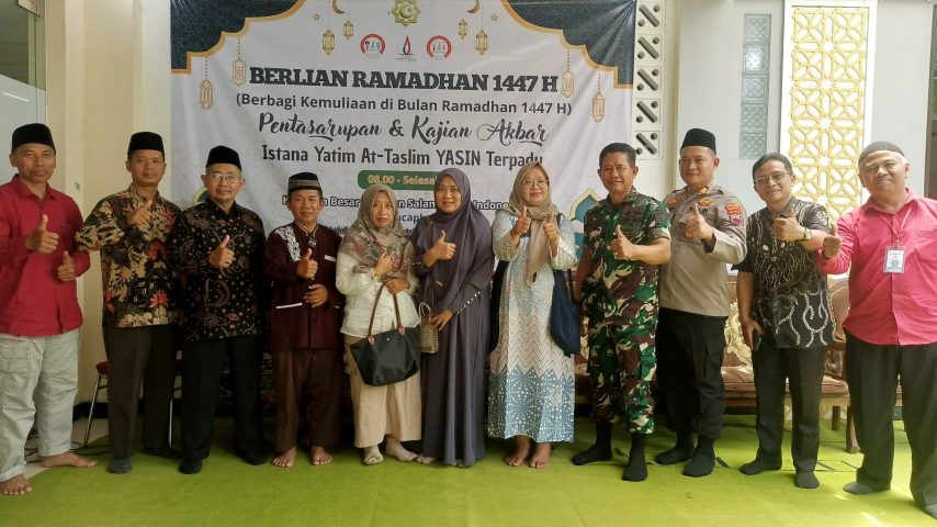 #.4. Berlian Ramadlon 1447H, Istana Yatim At-Taslim YASIN Terpadu, 186 yatim, 50 Lansia, Di Hadiri Bupati, Dan Para Tokoh.